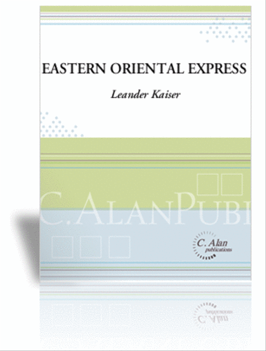 Eastern Oriental Express Eastern Oriental Express Percussion Ensemble scores gallery preview page 1