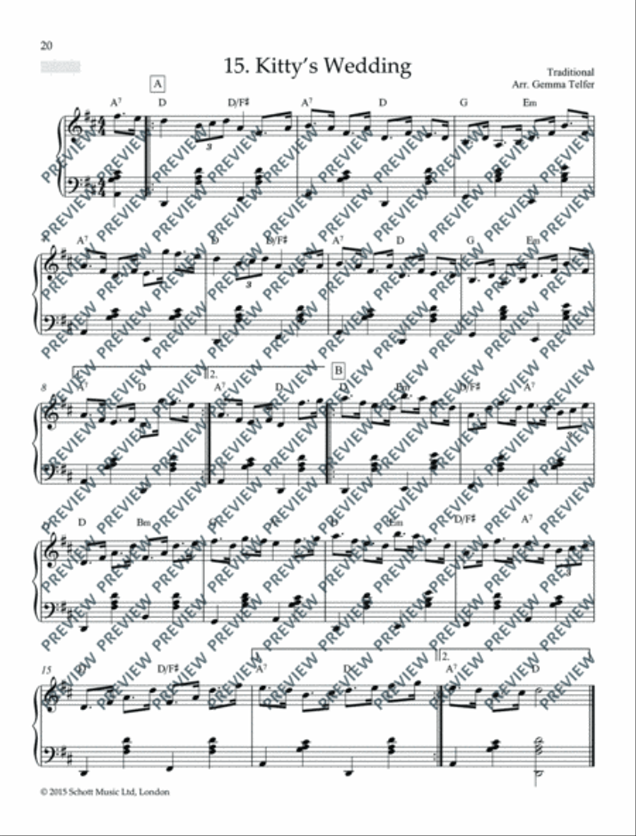 Irish Folk Tunes for Accordion Accordion scores gallery preview page 21