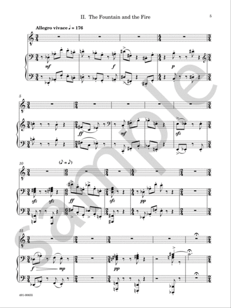Songs of the Silence Songs of the Silence Chamber Music scores gallery preview page 5