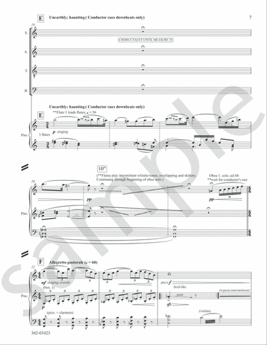 Without Form and Void 4-Part scores gallery preview page 8