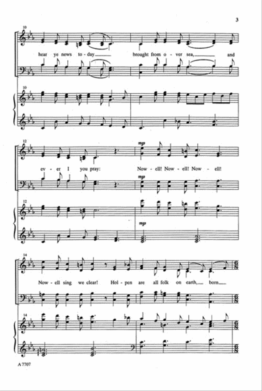 Masters in This Hall 4-Part scores gallery preview page 4