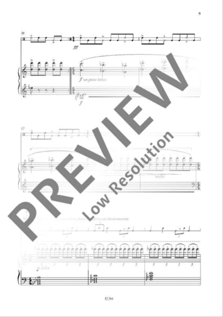 Requiem pour Erik Satie Requiem pour Erik Satie Piano scores gallery preview page 8