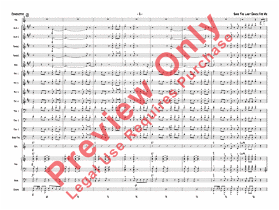Save the Last Dance for Me Jazz Ensemble scores gallery preview page 11