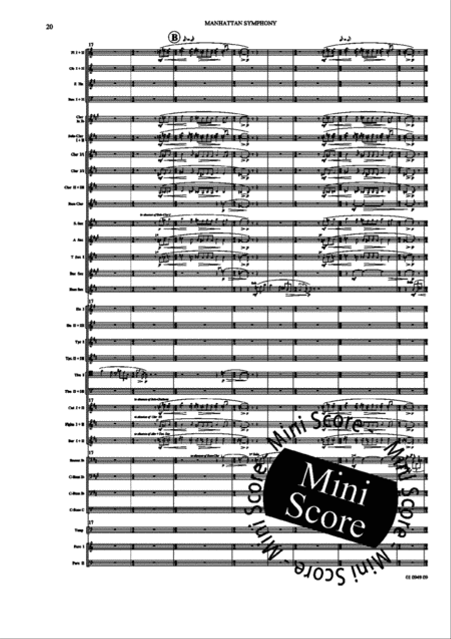 Manhattan Symphony Concert Band scores gallery preview page 24