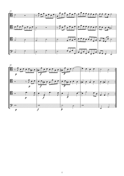 Speer: Sonata I for 3 Trombones of Two Sonatas, Trombone Quartet Arrangement image number null
