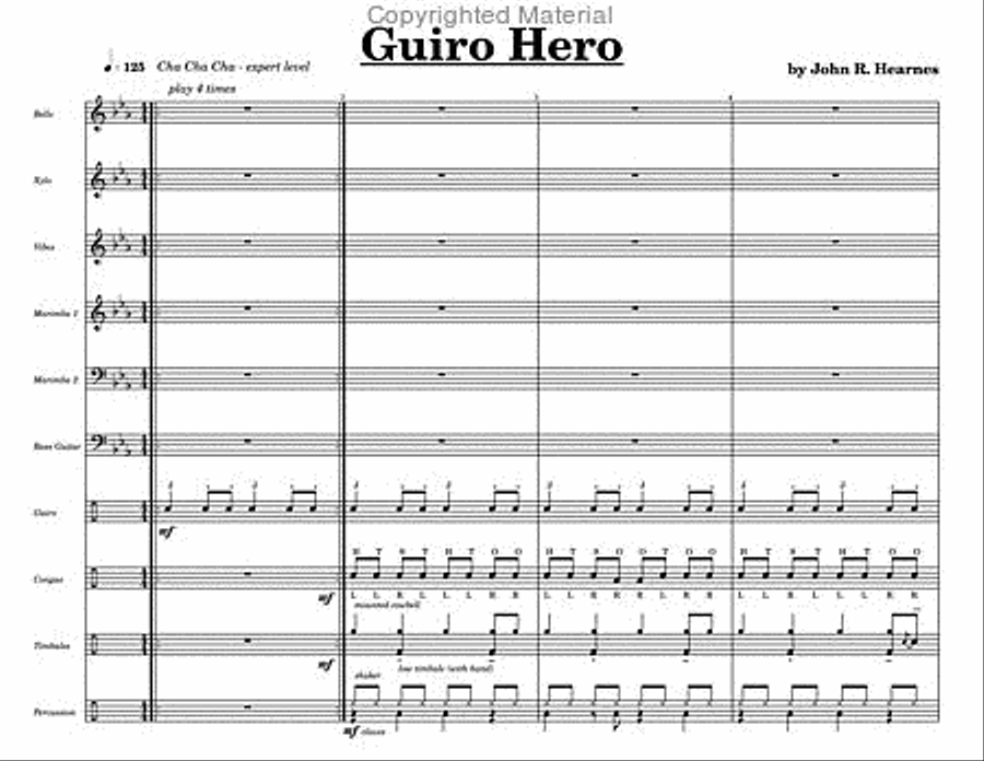 Guiro music sale