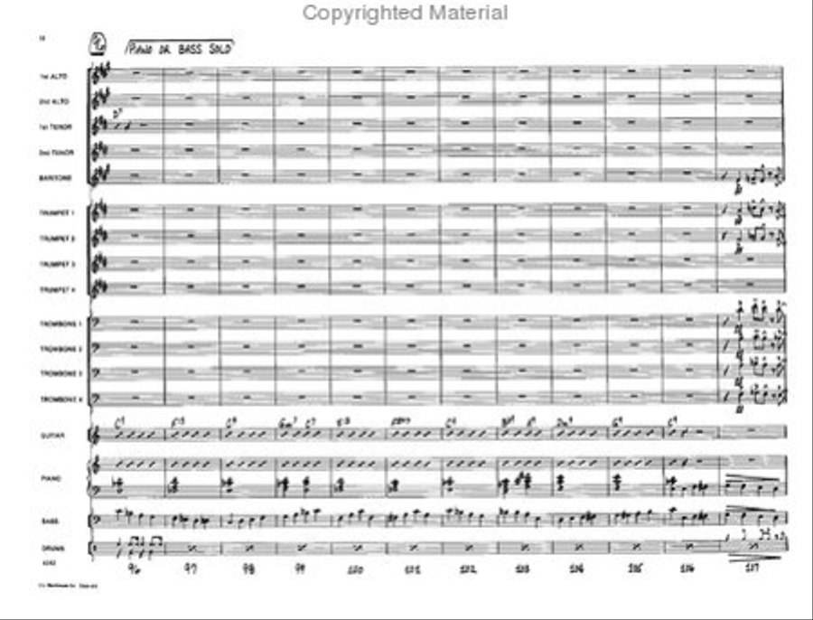 Sax-O-Rama Jazz Ensemble scores gallery preview page 14
