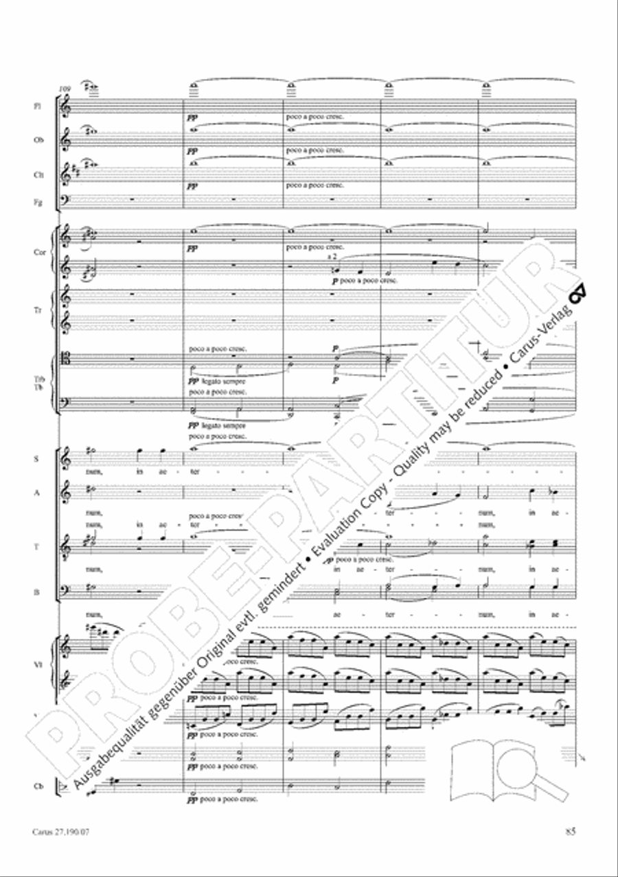 Te Deum 4-Part scores gallery preview page 93