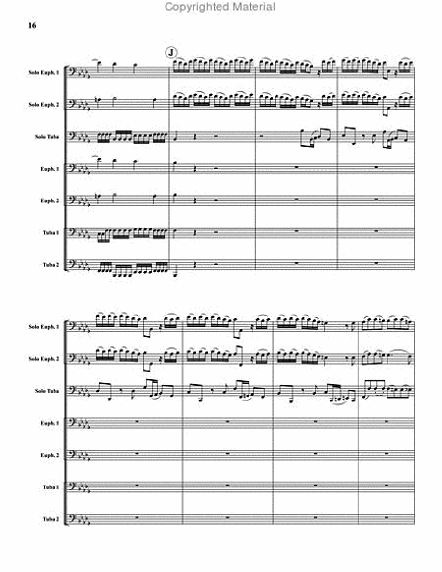 Concerto Grosso Concerto Grosso Euphonium scores gallery preview page 10