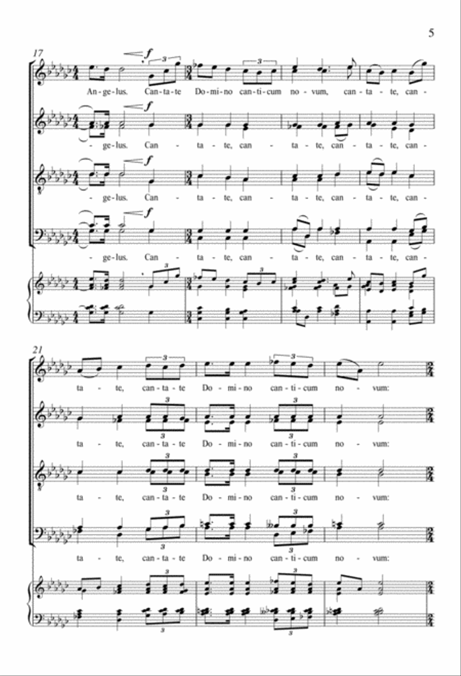 Puer natus est nobis Puer natus est nobis Divisi scores gallery preview page 5