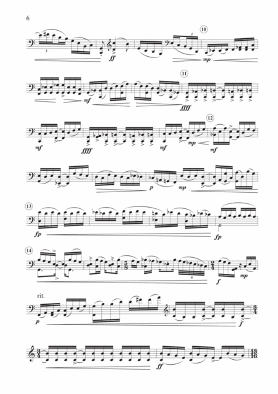 Alberto Cara: Bop-Sonatina (ES-20-048) Cello Solo scores gallery preview page 5