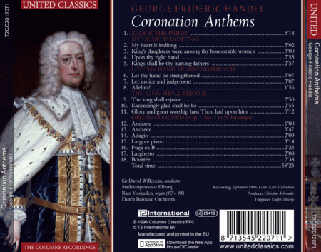 Coronation Anthems