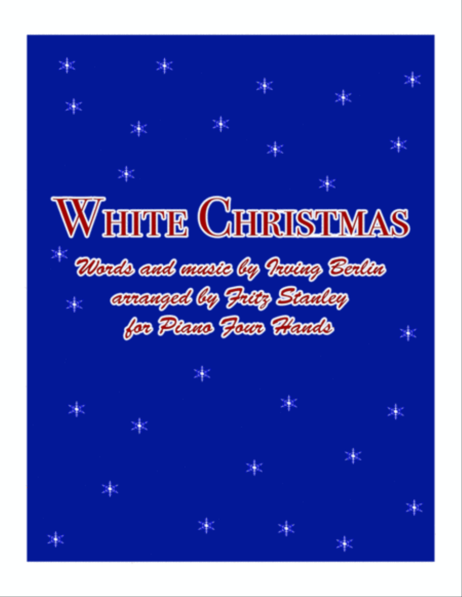 White Christmas Piano scores gallery preview page 1