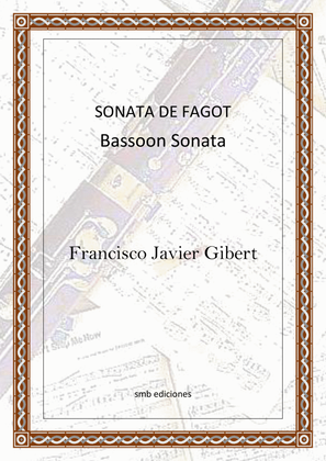 Sonata para fagot de Francisco Javier Gibert