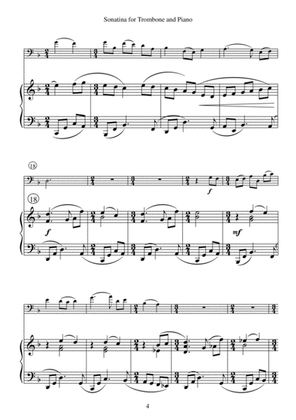 Sonatina for Trombone and Piano image number null