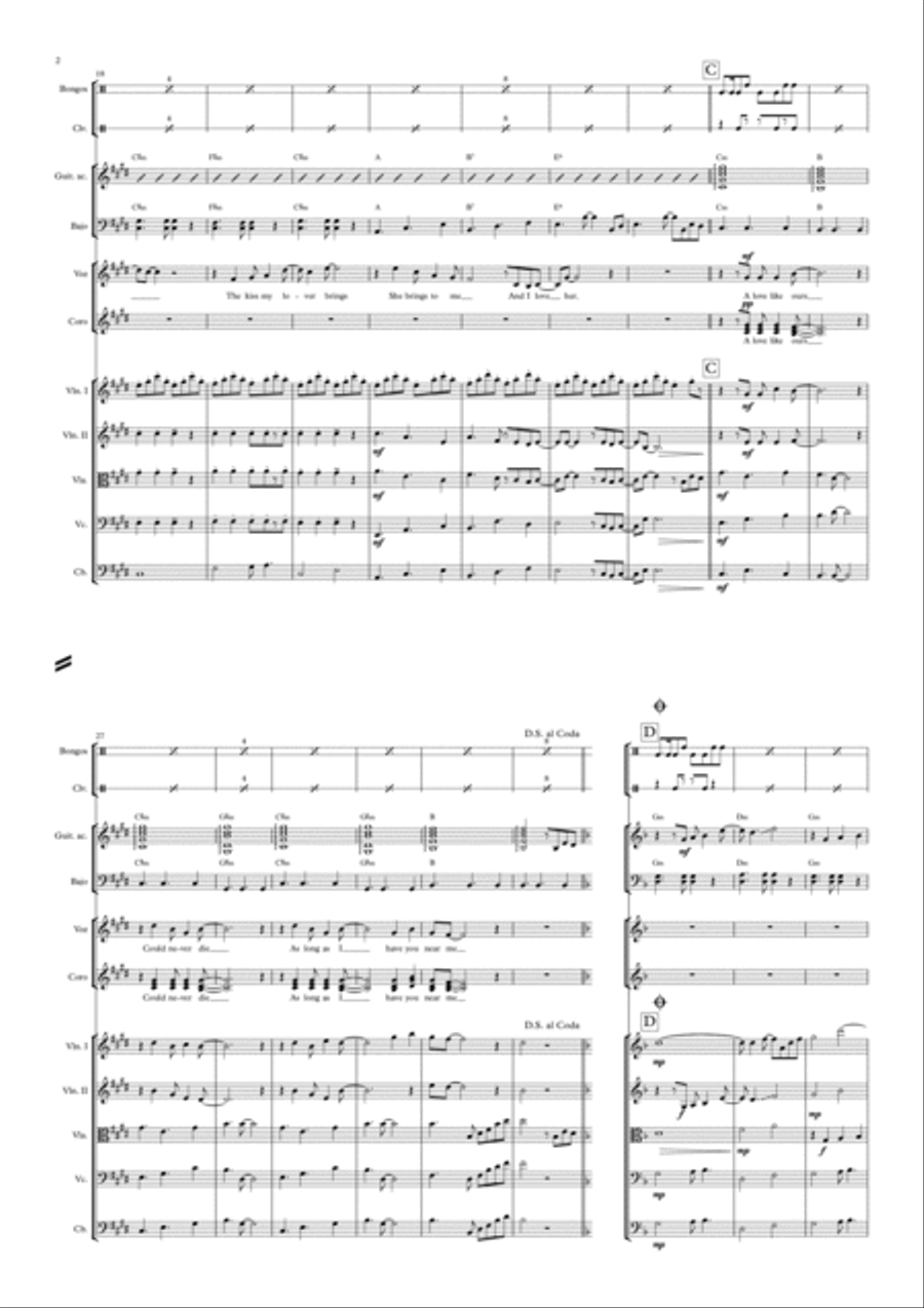 And I Love Her Chamber Music scores gallery preview page 2