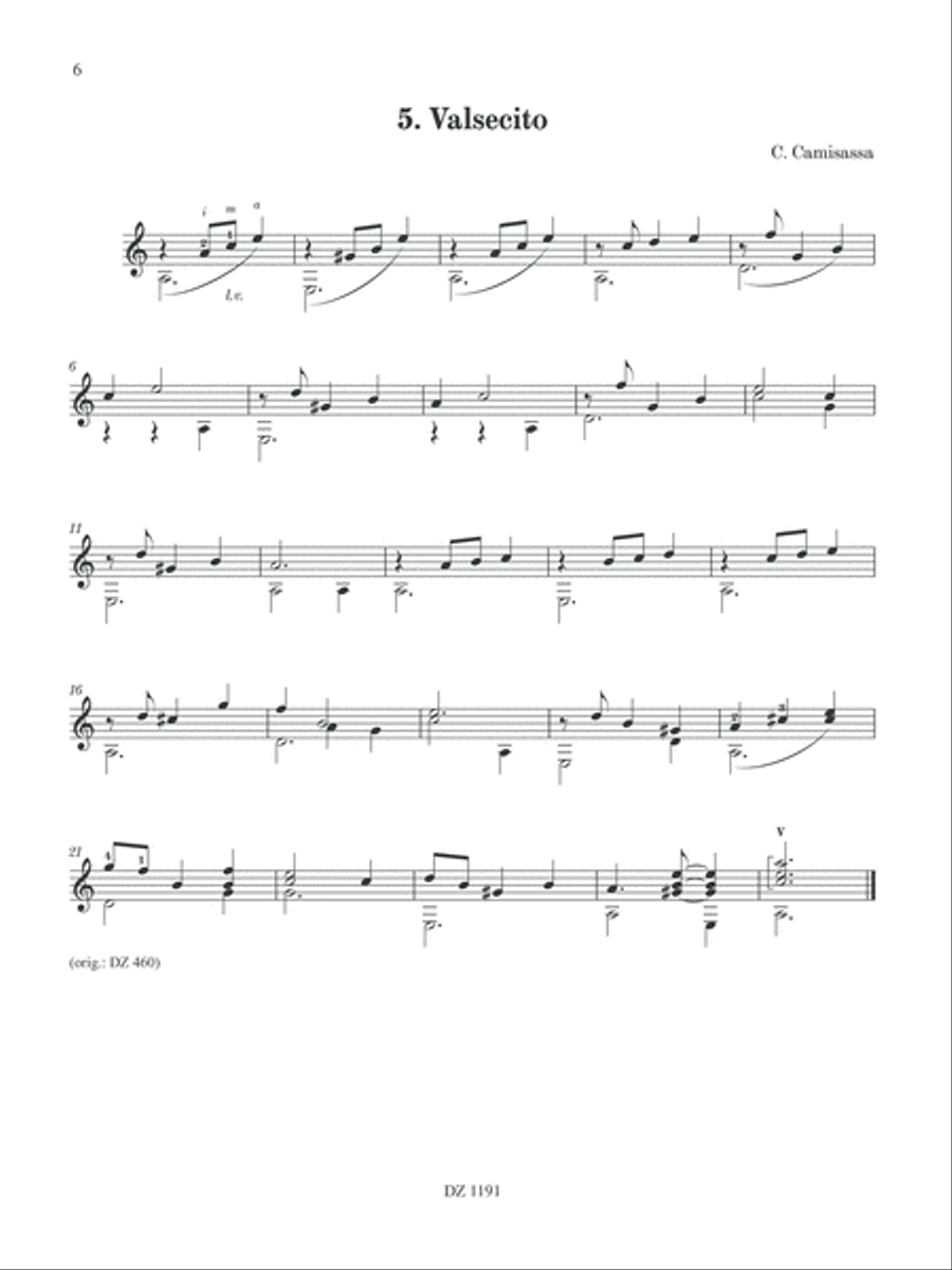 La guitare dans tous ses états, Série 2, vol. 1 Classical Guitar scores gallery preview page 6