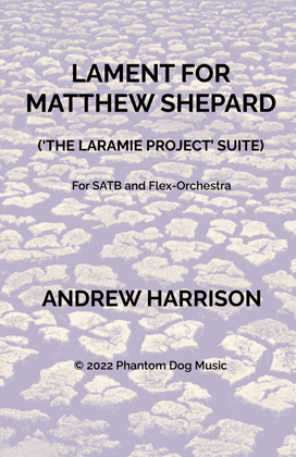 Lament for Matthew Shepard ('The Laramie Project' Suite) - Grade 4 - Score Only