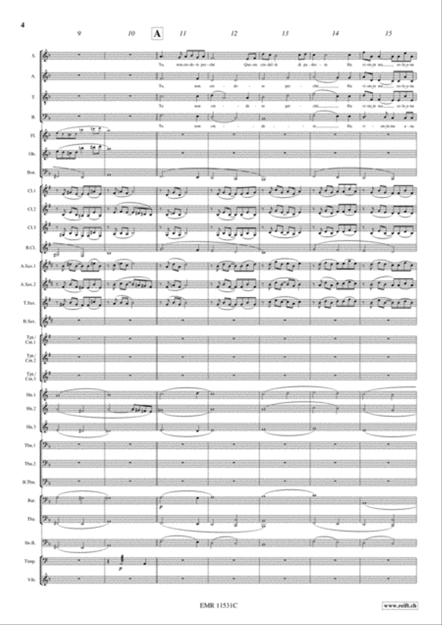 La Califfa 4-Part scores gallery preview page 5