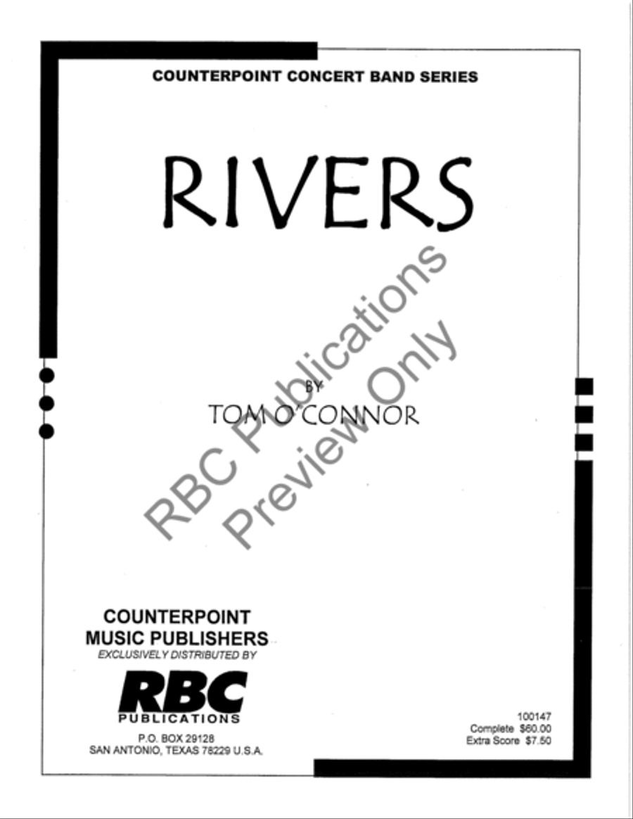 Rivers Concert Band scores gallery preview page 2