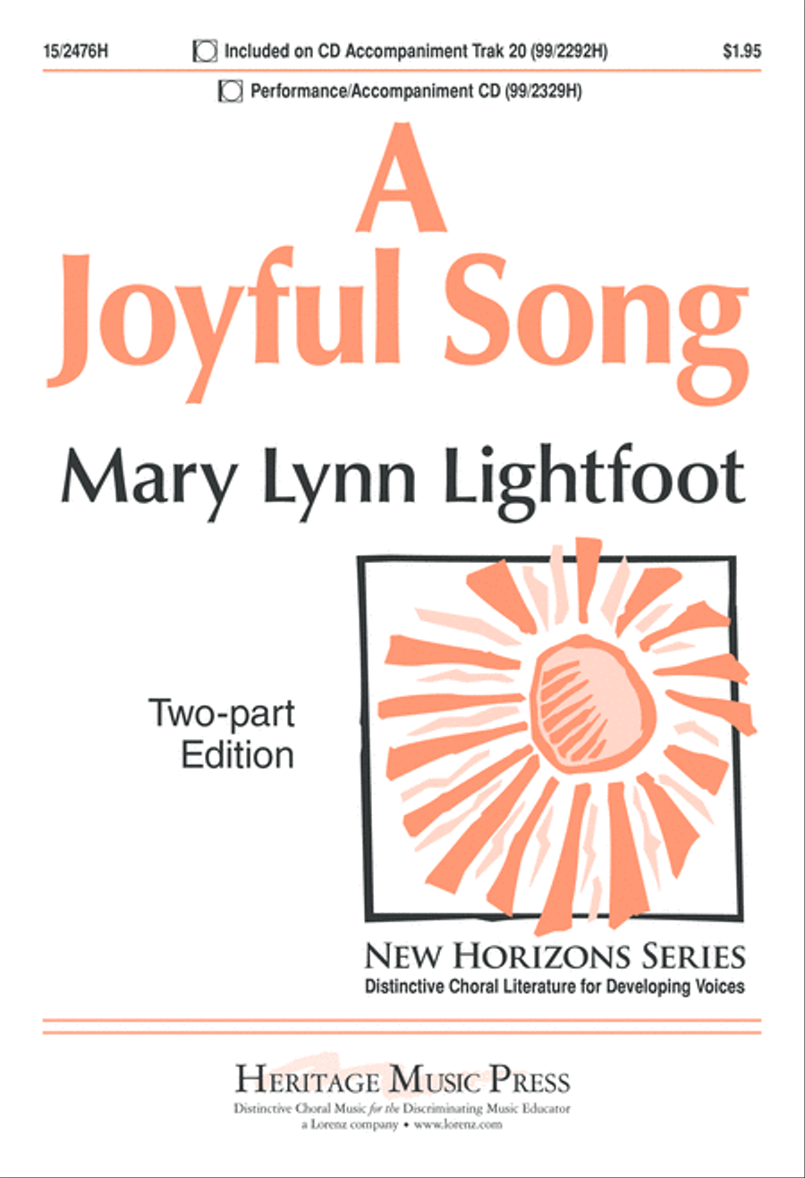 A Joyful Song 2-Part scores gallery preview page 2