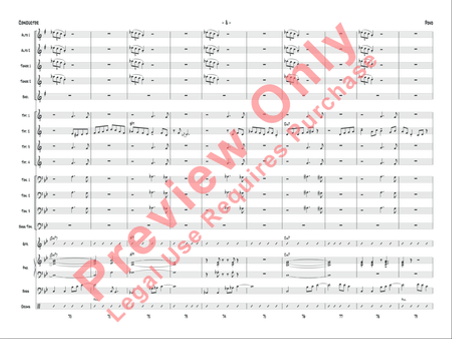 Povo Povo Jazz Ensemble scores gallery preview page 11