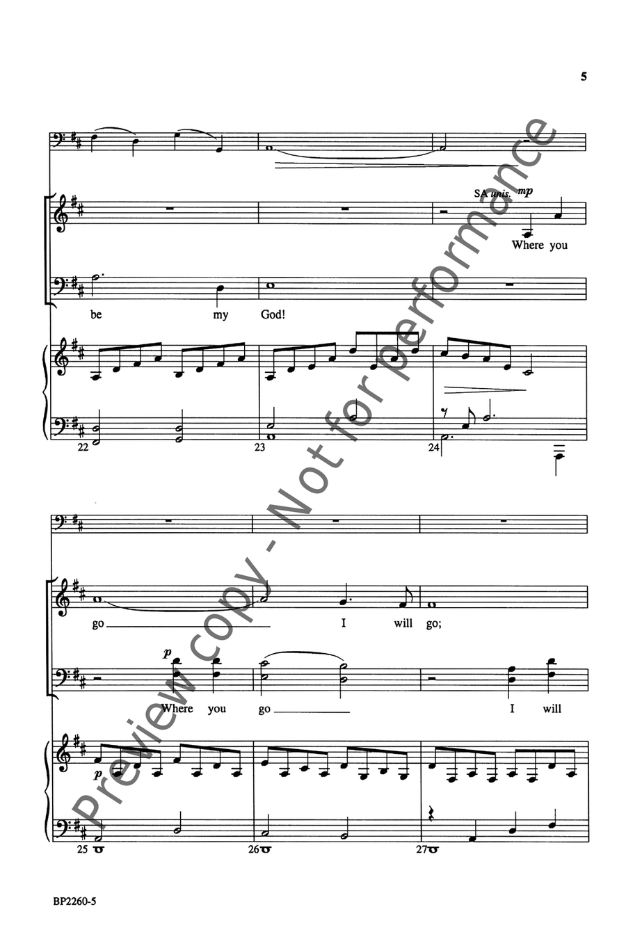 Hymn of Devotion 4-Part scores gallery preview page 6