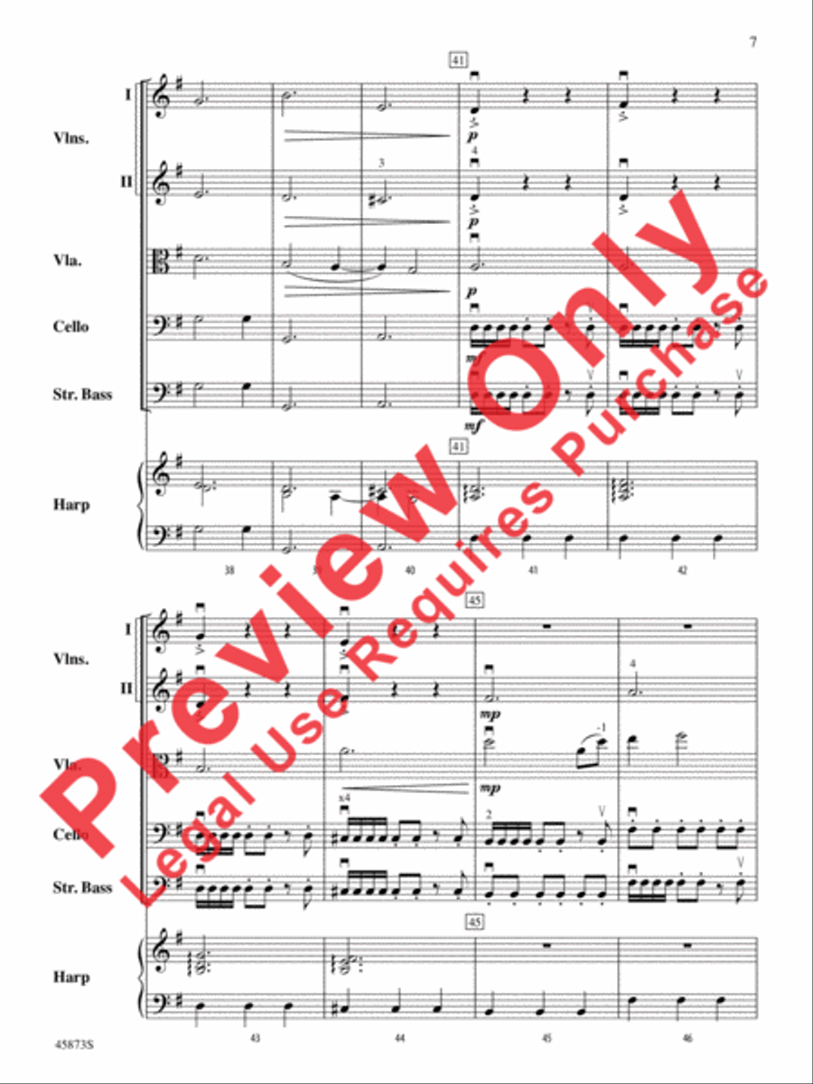 Rogue Rider Rogue Rider String Orchestra scores gallery preview page 7