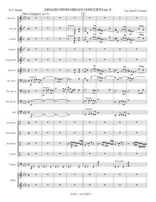 Adagio from the Organ Concerto no. 4