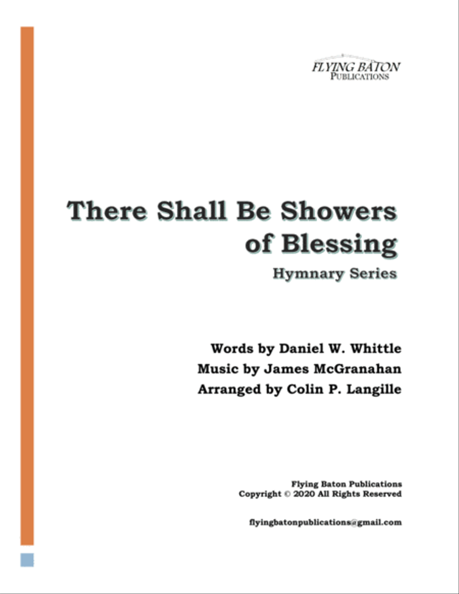 There Shall Be Showers of Blessing Unison Choir scores gallery preview page 1