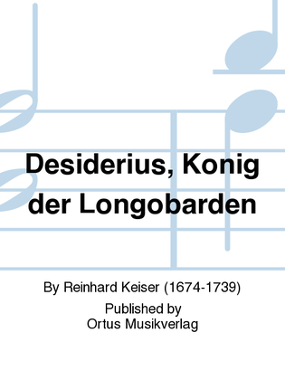 Desiderius, Konig der Longobarden