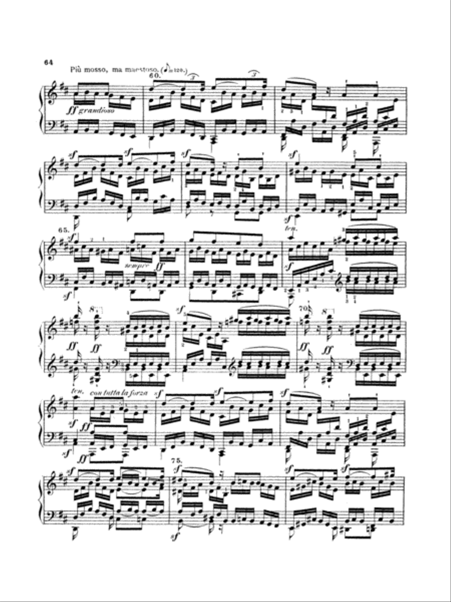 Moscheles: Grand Characteristic Studies, Op. 95 Piano Method scores gallery preview page 4
