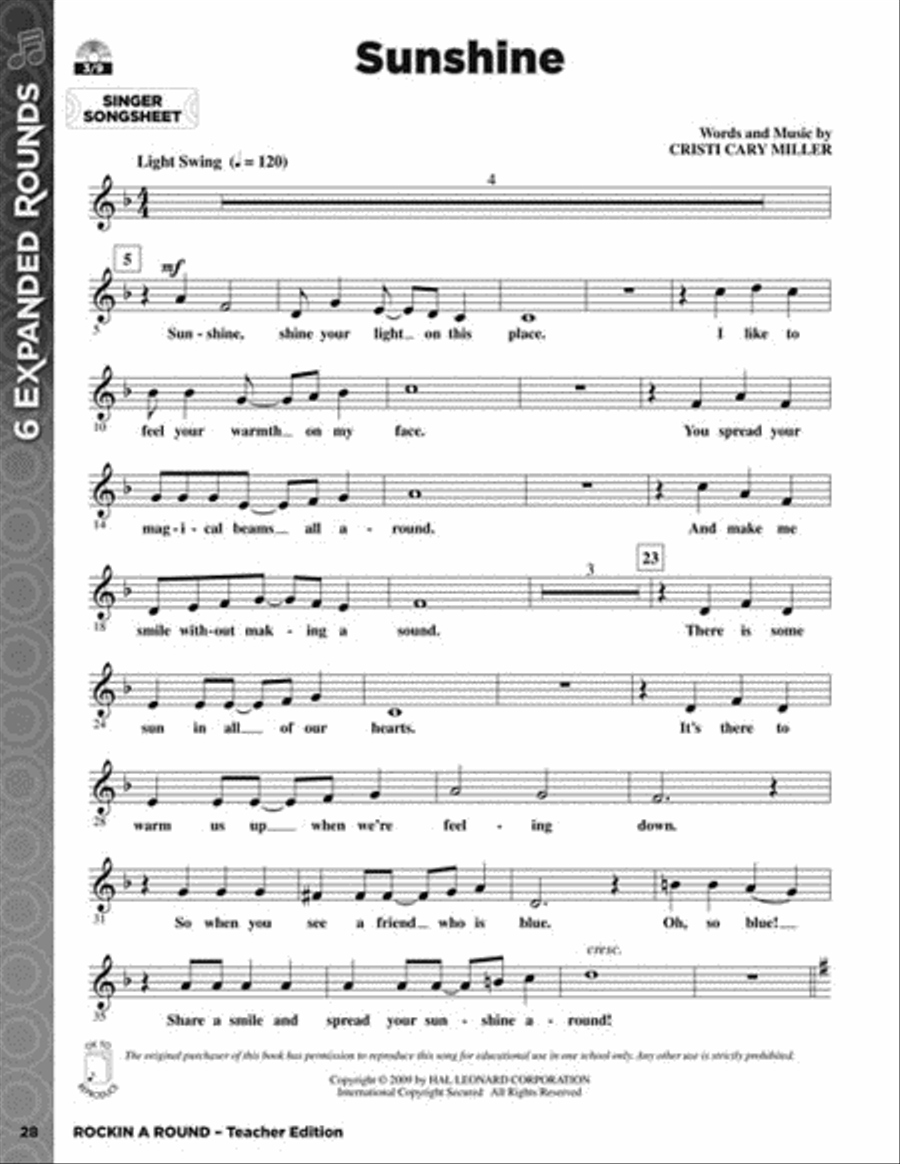 Rockin' a Round Choir scores gallery preview page 3