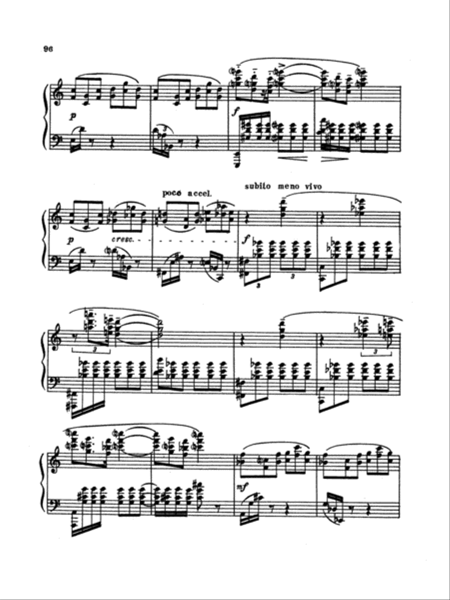 Scriabin: Etudes Piano Method scores gallery preview page 3