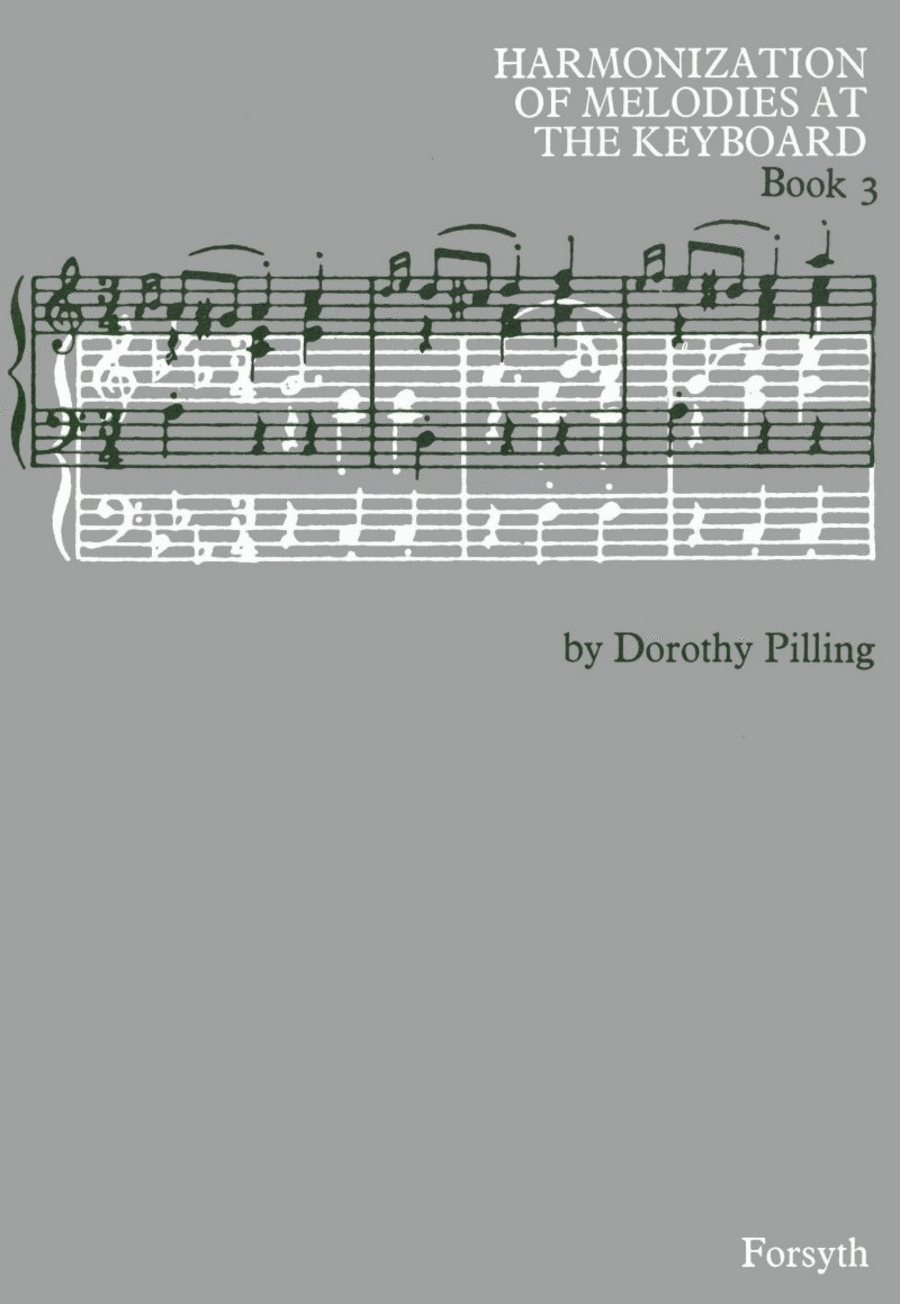 Harmonization of Melodies at the Keyboard Book 3 Piano Method scores gallery preview page 1