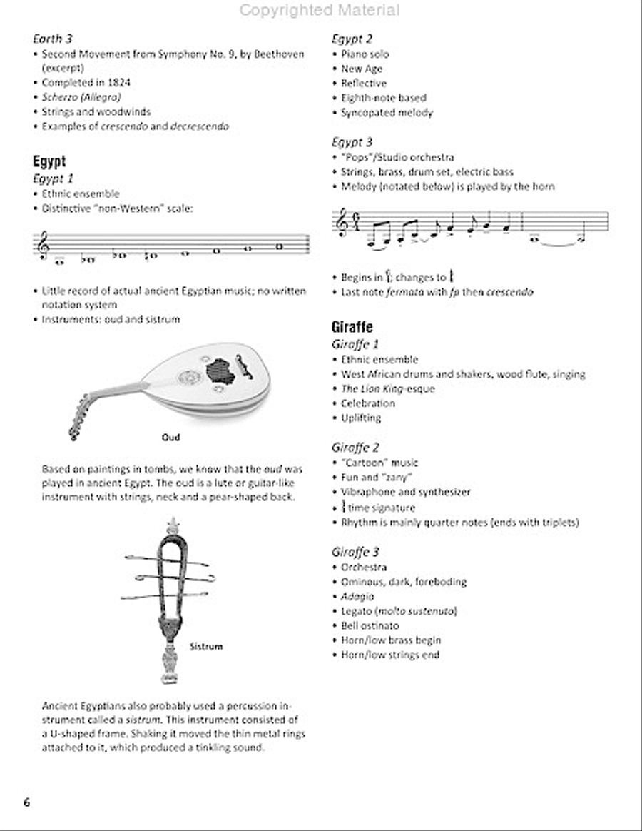 Music Makes the Scene: The Sequel Activity Books scores gallery preview page 5