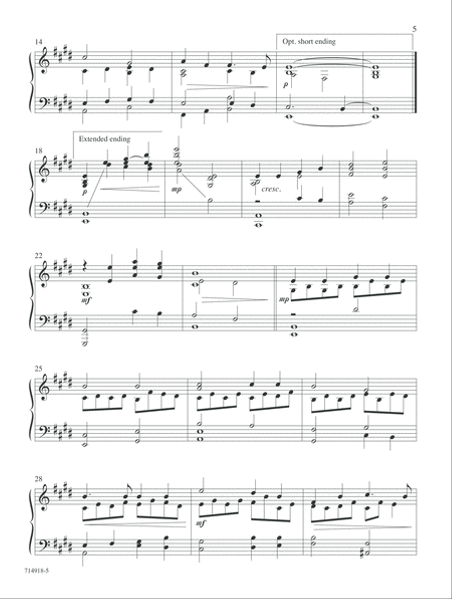 Meditation Moments (Digital Download) Piano Solo scores gallery preview page 5