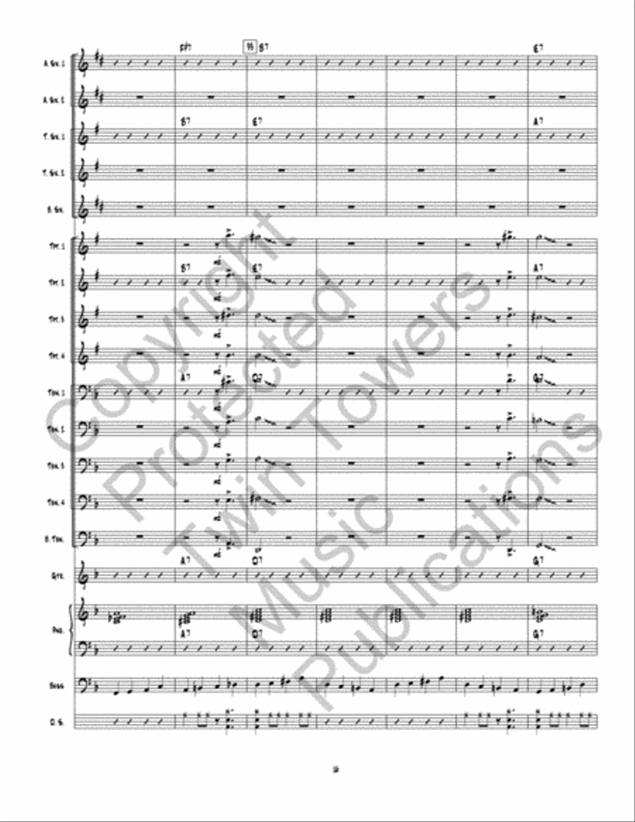 Sink Or Swim Sink Or Swim Jazz Ensemble scores gallery preview page 17