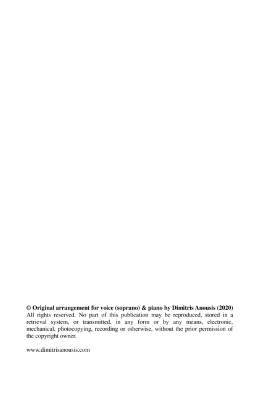 Hijo De La Luna Soprano Voice scores gallery preview page 2