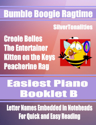 Bumble Boogie Ragtime for Easiest Piano Booklet B