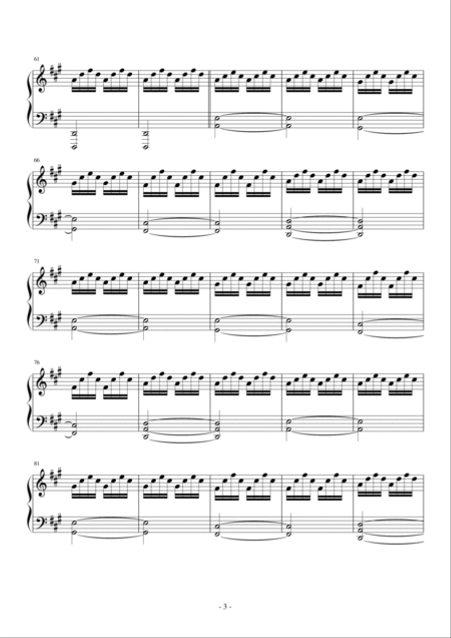 Someone Like You Piano Solo scores gallery preview page 3