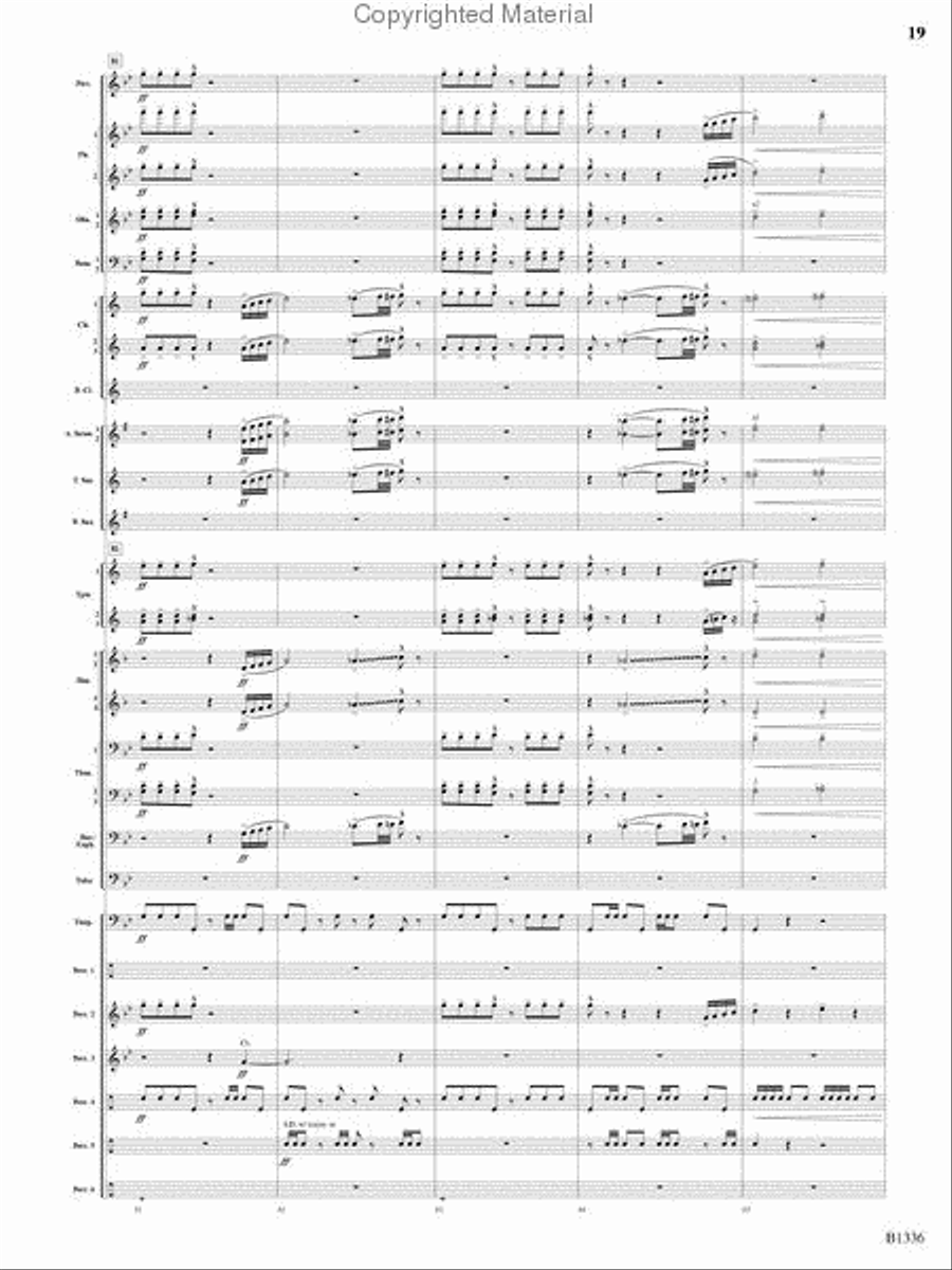 Dreams and Proclamations Dreams and Proclamations Concert Band scores gallery preview page 18
