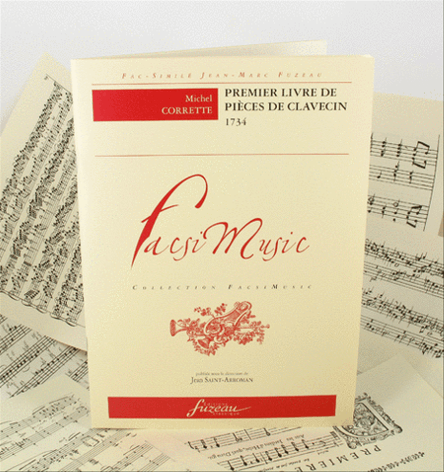 First book of harpsichord pieces Harpsichord scores gallery preview page 1