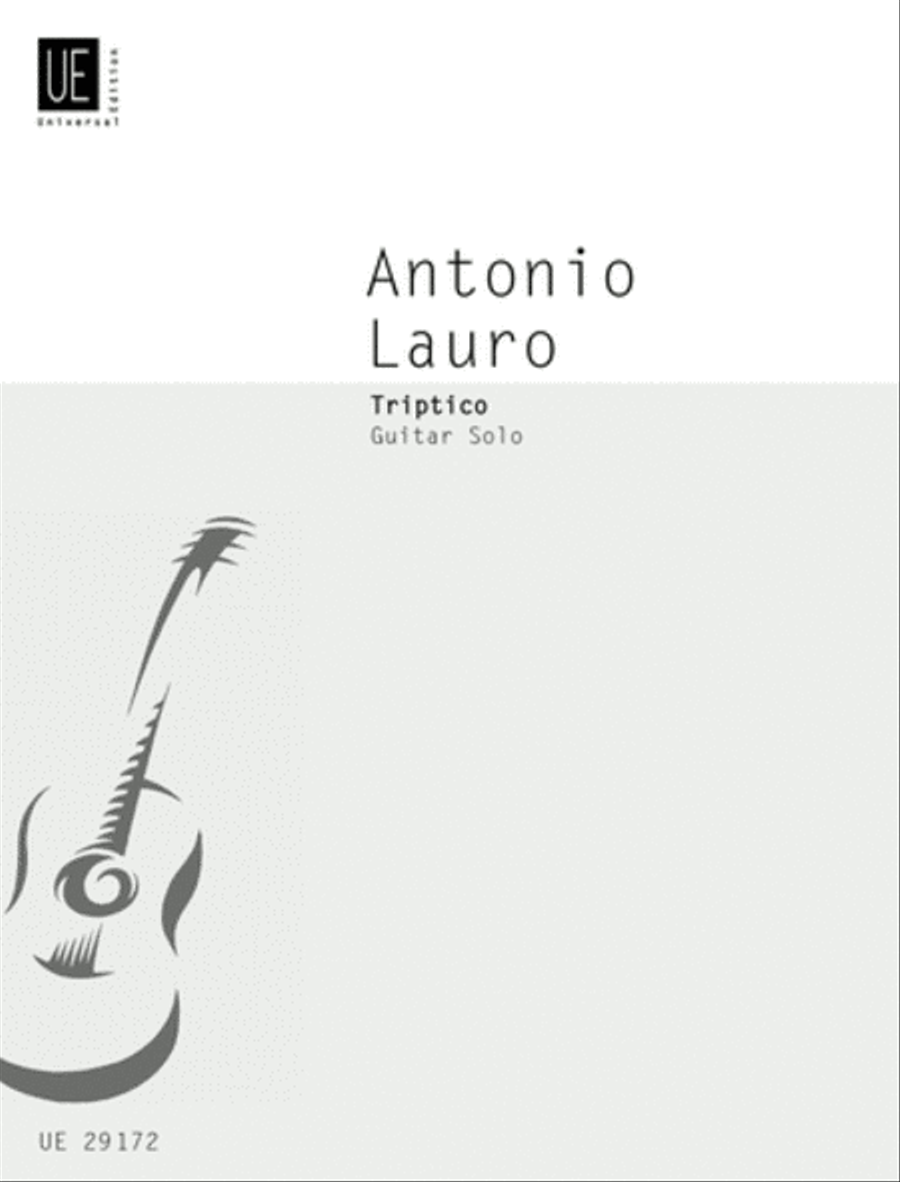 Triptico, Guitar Chamber Music scores gallery preview page 1