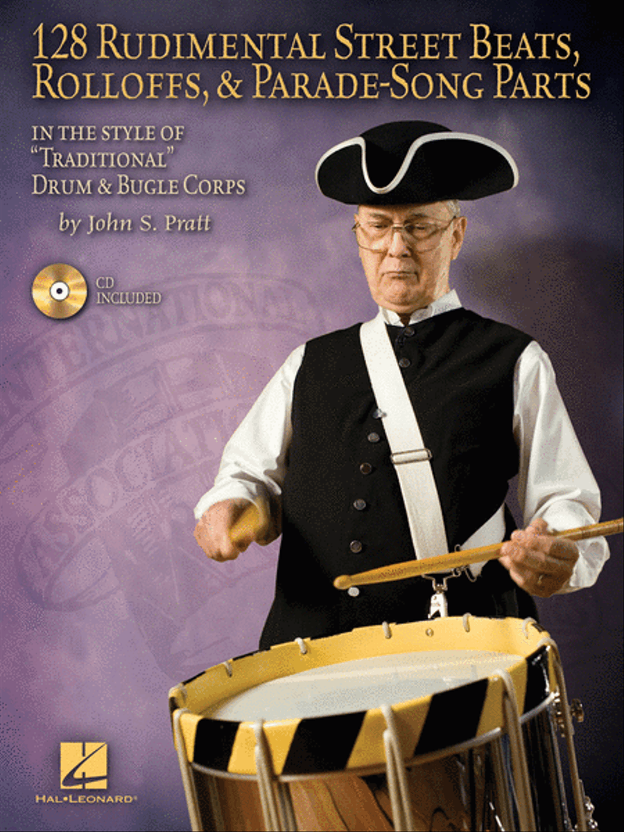 128 Rudimental Street Beats, Rolloffs, and Parade-Song Parts Marching Band scores gallery preview page 1
