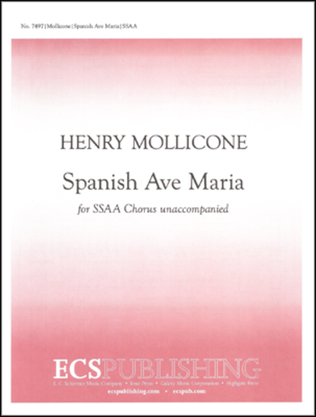 Book cover for Spanish Ave Maria