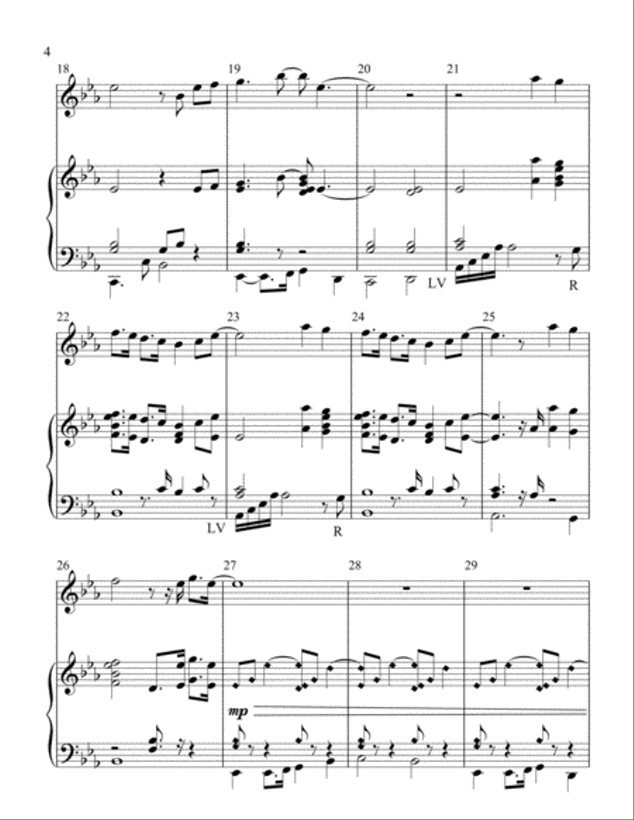 Fix You Handbell Choir scores gallery preview page 4