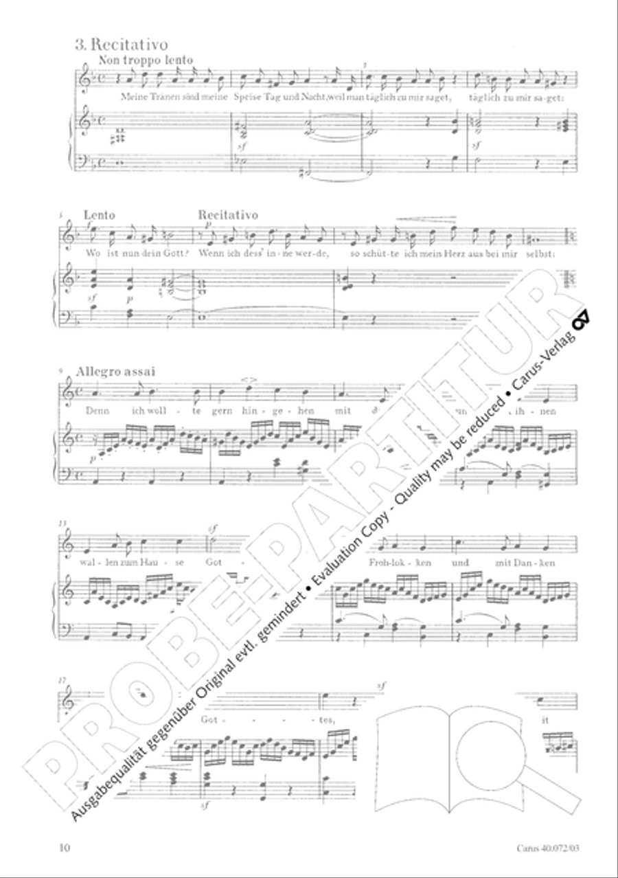 Psalm 42 4-Part scores gallery preview page 15