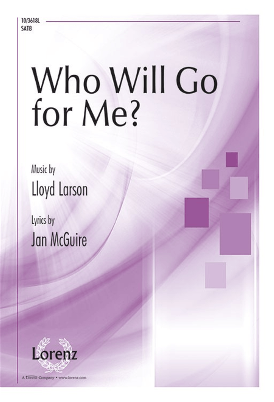 Who Will Go for Me? Who Will Go for Me? 4-Part scores gallery preview page 1