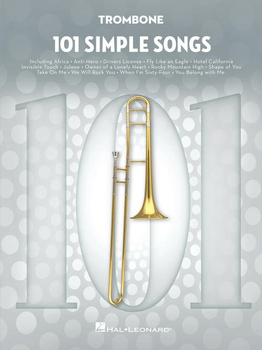 101 Simple Songs 101 Simple Songs Trombone Solo scores gallery preview page 2